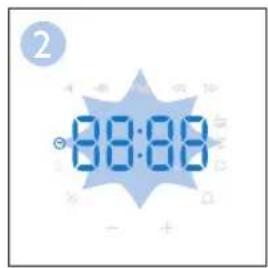 PHILIPS WakeUp Light HF3505 - Première utilisation - réglage de l'horloge - 2