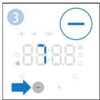 PHILIPS WakeUp Light HF3505 - Marche/arrêt de la lampe - 3
