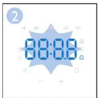 PHILIPS WakeUp Light HF3505 - Setting the alarm - 2