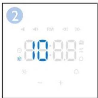 PHILIPS WakeUp Light HF3505 - Marche/arrêt de la lampe - 2