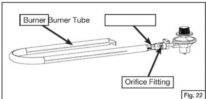 COLEMAN RoadTrip - Burner and Orifice - 1