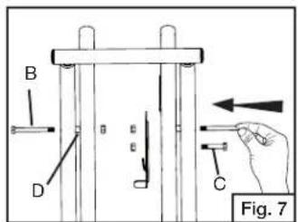 COLEMAN RoadTrip - Assemble Wheels and Towing Handle - 7