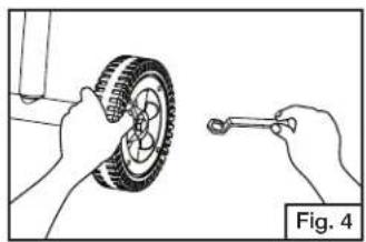 COLEMAN RoadTrip - Assemble Wheels and Towing Handle - 4