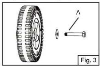 COLEMAN RoadTrip - Assemble Wheels and Towing Handle - 2