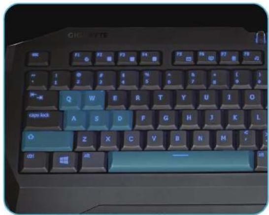 GIGABYTE FORCE K7 - ⑧ Volume Control Wheel - 1