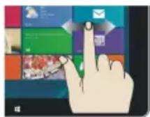 GOCLEVER Insignia 800 Win 3G - Déplacement vers la droite / gauche - 3