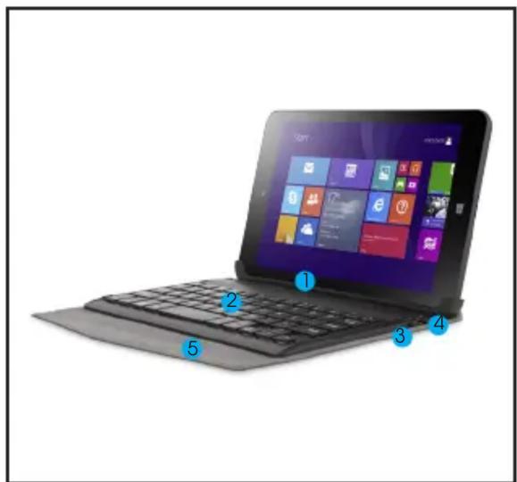 GOCLEVER Insignia 800 Win 3G - CLAVIER - 2