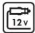 Gio’Style Bravo 25 12230v - Brancher à la prise d'alimentation 12Vdc - 1