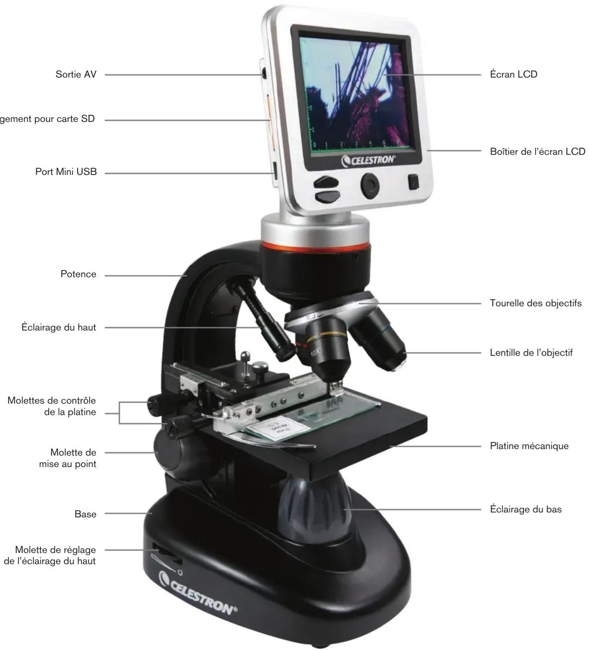 CELESTRON LCD Digital Microscope II 44341 - 1