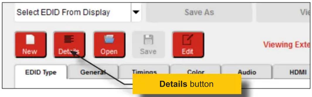 Gefen GTBUHDHBT2 - Click the Details button. - 1