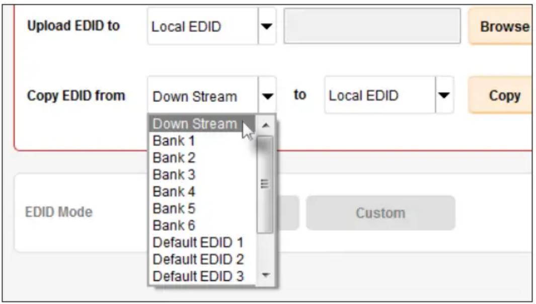Gefen GTBUHDHBT2 - Copying an EDID - 1