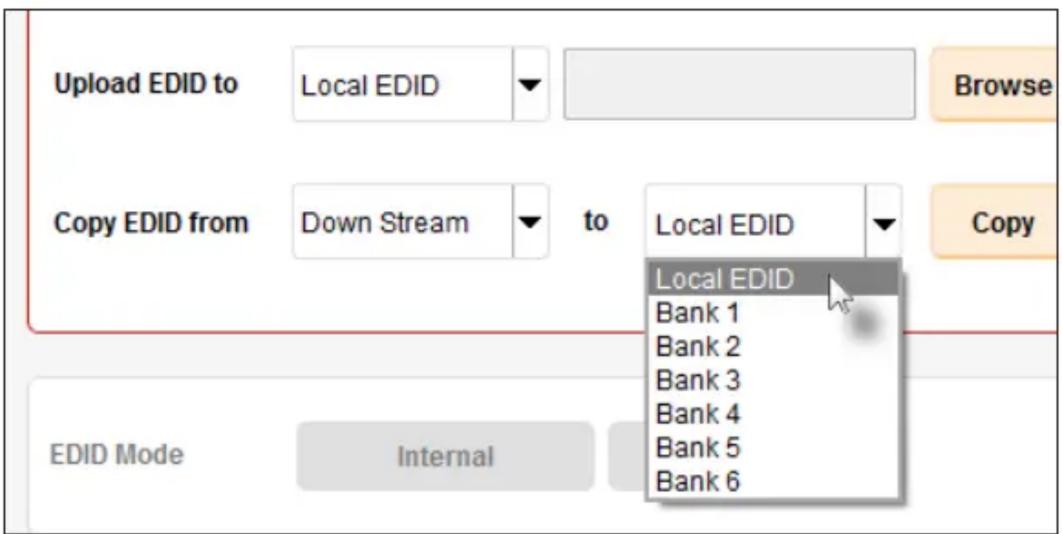 Gefen GTBUHDHBT2 - Copying an EDID - 2