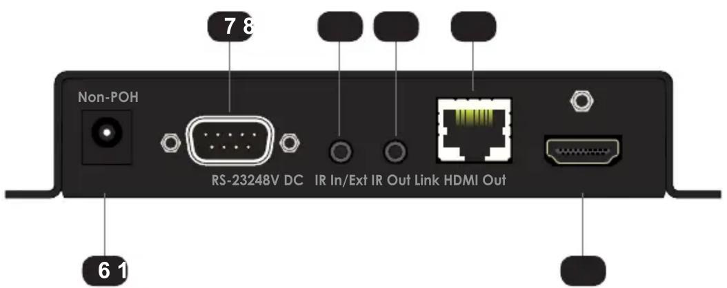 Gefen GTBUHDHBT2 - HDBaseT™ Extender - 6