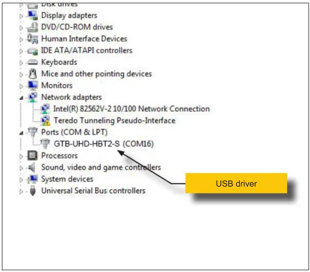 Gefen GTBUHDHBT2 - Verifying the USB Driver - 2