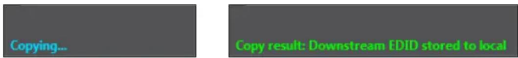 Gefen GTBUHDHBT2 - Click the Copy button. - 2