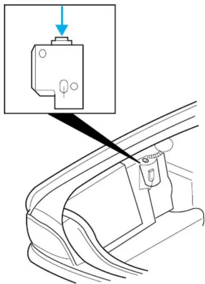 Mercury Grand Marquis (2009) - Interrupteur automatique de POMPDE d'alimentation FUEL RESET - 1