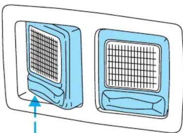 Mercury Grand Marquis (2009) - Lampes d'accueil et de lecture arrière (selon l'équipement) - 1