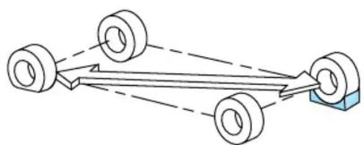 Mercury Grand Marquis (2009) - Méthode de remplacement d'une roue - 1