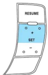 Mercury Grand Marquis (2009) - Réglage du programmeur de vitesse - 3