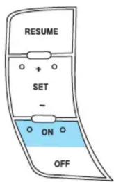 Mercury Grand Marquis (2009) - Réglage du programmeur de vitesse - 2