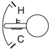 Mercury Grand Marquis (2009) - Indicateur de température du liquide de refroidissement: - 1