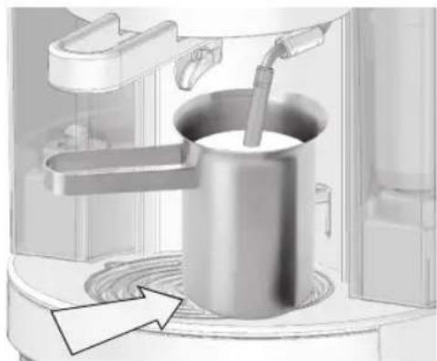 Lavazza LB 850 CHIARA - ZUBEREITUNG DES CAPPUCCINO - 2