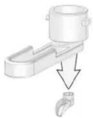 Lavazza LB 850 CHIARA - LIMPEZA DO RECIPIENTE PORTA CÁPSULAS - 1