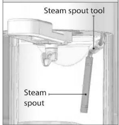 Lavazza LB 850 CHIARA - STEAMSPOUT - 1