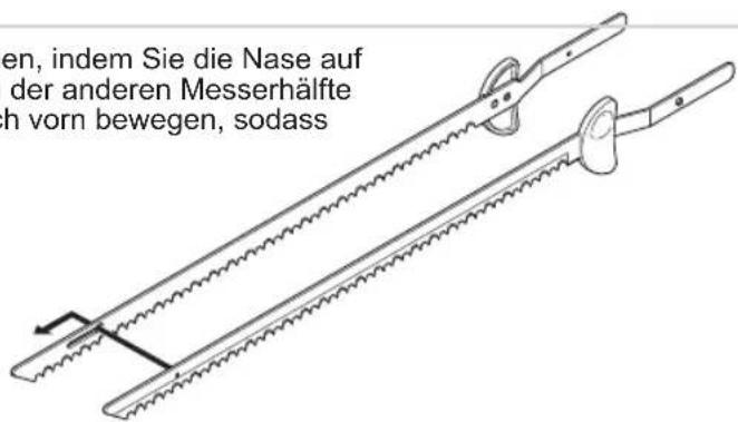 BESTRON DEK2 - VERWENDUNG - Messer einsetzen - 1