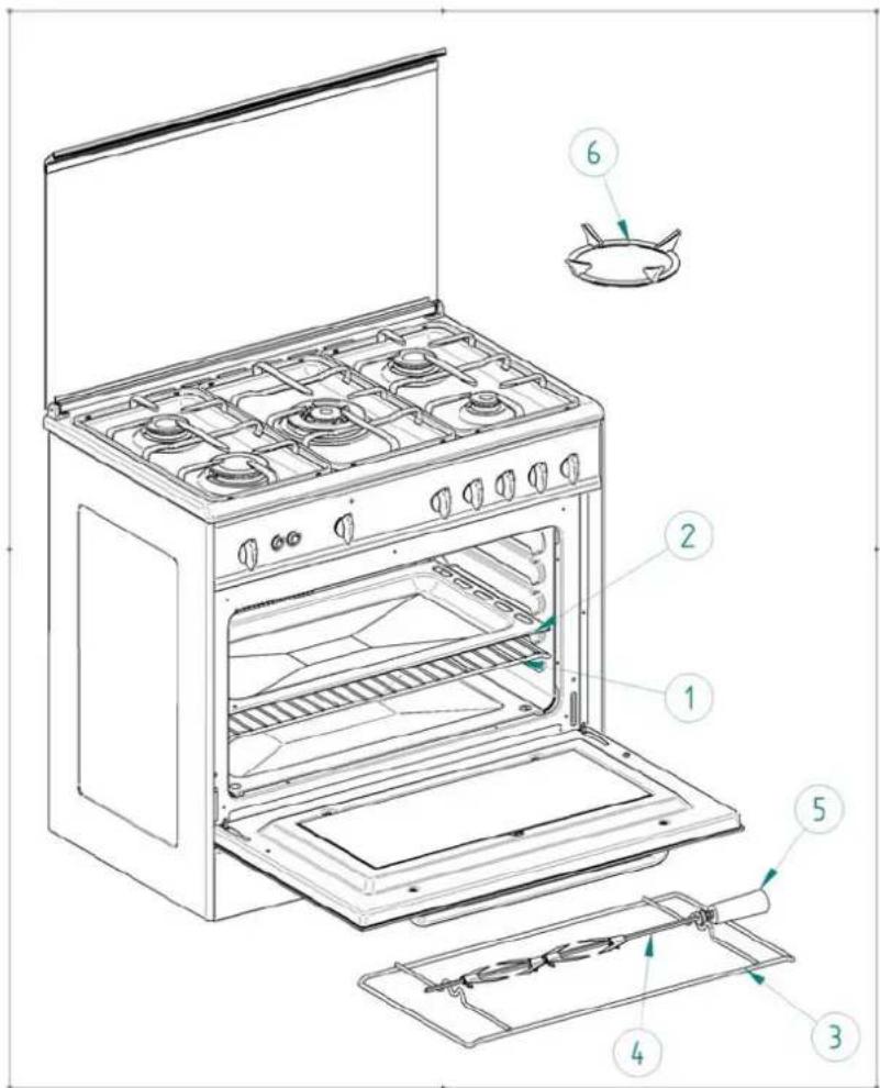 BESTRON LD85C41X - Inhoudsopgave - 1