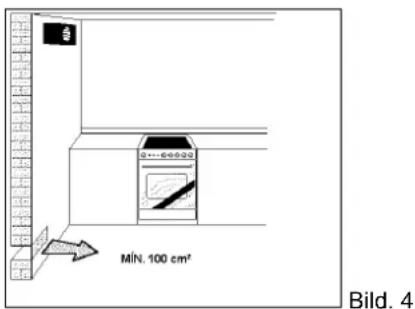BESTRON LD85C41X - STANDORT UND BELÜFTUNG - 1