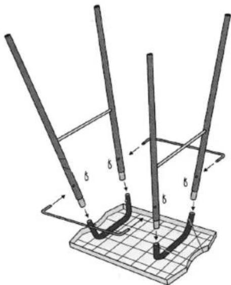 Cloer 6720 - Assemble the stand - 1