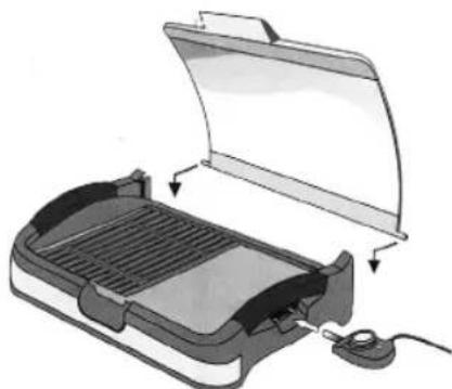 Cloer 6720 - In elkaar zetten van de grill - 1