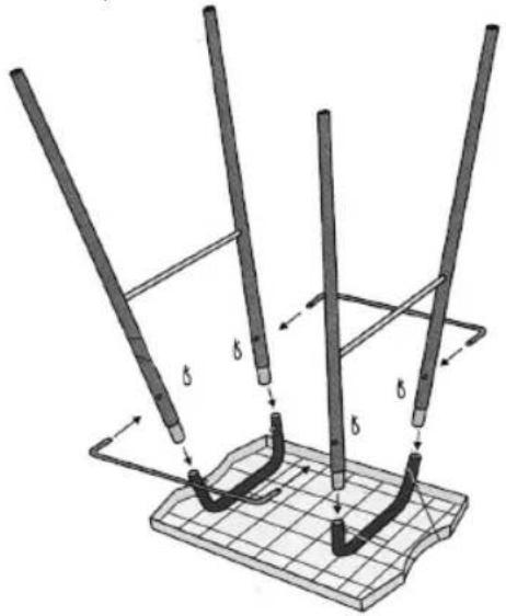 Cloer 6720 - Pièces détachées du support 6720: - 2