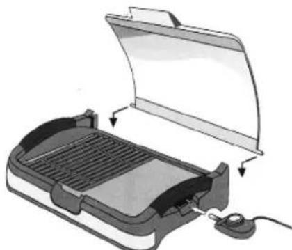 Cloer 6720 - Zusammenbauen des Grills 6720 / 6725 - 1