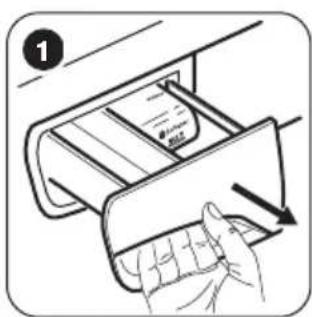 ZANUSSI ZWF 1210 - Nettoyage du distributeur de produit de lavage - 1