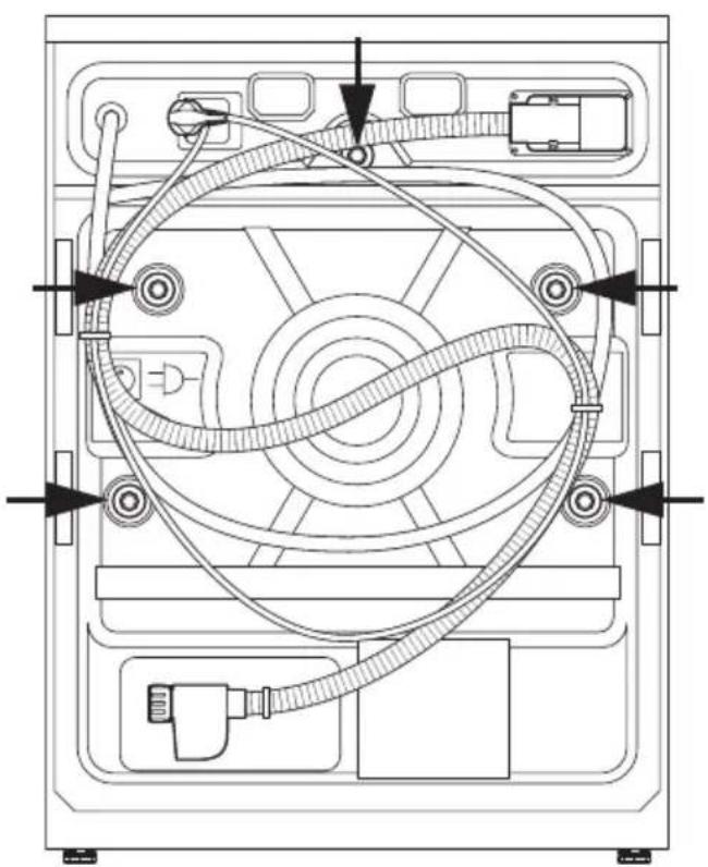BLOMBERG WAF1560 - Transportsicherungen ausbauen - 1