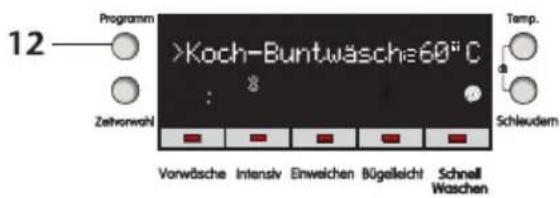 BLOMBERG WAF1560 - Programmwahl - 1