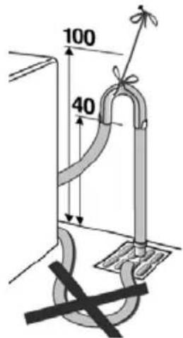 BLOMBERG WAF1560 - Wasserablauf anschließen - 1