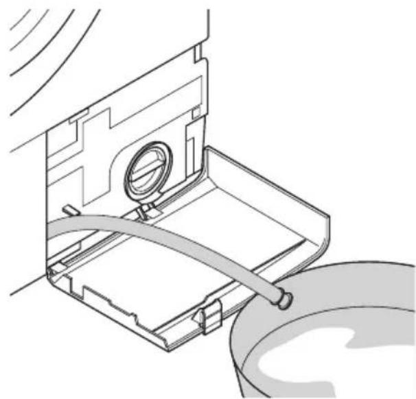 BLOMBERG WAF1560 - Restwasser ablassen - 2