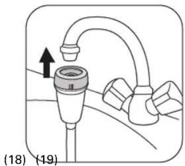 ROWENTA Expertise DG9020 - I - TO RINSE THE BOILER USING RINSING ACCESSORY - 7