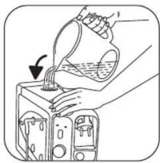 ROWENTA Expertise DG9020 - II - POUR RINCER LA CHAUDIERE SANS L'ACCESSOIRE DE VIDANGE : - 1