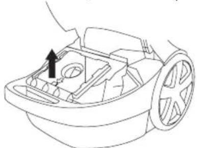 BESTRON AS1800E - NETTOYAGE ET ENTRETIEN - Remplacer le sac à poussière - 1
