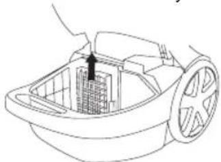 BESTRON AS1800E - NETTOYAGE ET ENTRETIEN - Remplacer le sac à poussière - 2