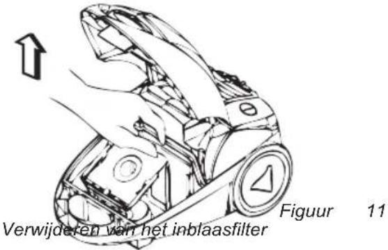 BESTRON AS1500R - REINIGING EN ONDERHOUD - Het inblaasfilter reinigen of cervangen - 1