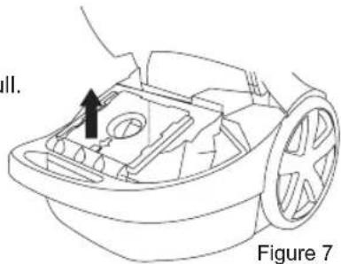 BESTRON DS2200E - CLEANING AND MAINTENANCE - Changing the dust bag - 1