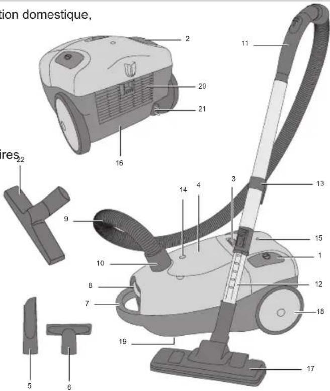 BESTRON DBB2500E - FONCTIONNEMENT - Généralités - 1
