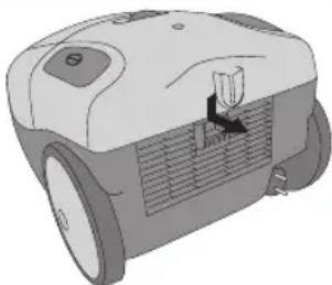 BESTRON DBB2500E - LIMPIEZA Y MANTENIMIENTO - Limpiar o sustituir el filtro de salida - 1