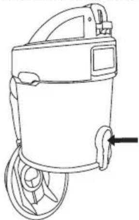 BESTRON A1800S - Rimozione della sporcizia dal serbatoio raccoglipolvere - 2