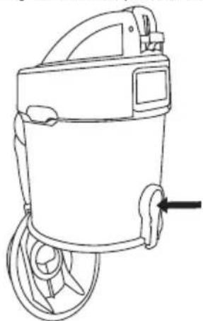 BESTRON A1800S - Removing waste from the dust receptacle - 2